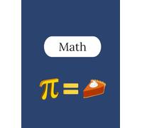 Math Notebook - 125 Pages V3: College Ruled Paper | 8.5 x 11" | School, Study, and Lab Notes, Academic Lined Notebook for Students, Teachers, and Science Lovers