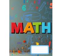 Math Notebook - 8.5 x 11 inches | 120 Pages of 5mm Grid Paper: Perfect for school, notes, calculations, diagrams, and STEM projects | 5mm grid paper