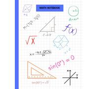 Math Notebook - Graph Paper for Students and STEM Projects (8.5 x 11 in, 110 Pages): Perfect for Geometry, Algebra, Calculations, and Graphing - Grid Pages with Clean Layout