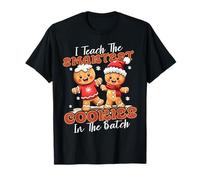 Math Problem Solve Music Teacher of Cookies Gingerbread Christmas T-Shirt