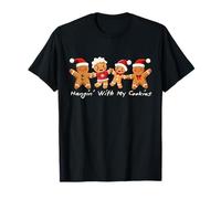 Math Problem Solve Music Teacher of Cookies Gingerbread Christmas T-Shirt