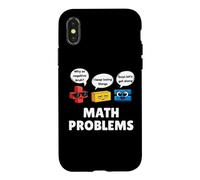 Math Problems Symbols Funny Back to School Men Women Kids Coque pour iPhone X/XS