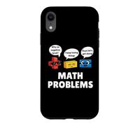 Math Problems Symbols Funny Back to School Men Women Kids Coque pour iPhone XR