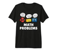 Math Problems Symbols Funny Back to School Men Women Kids T-Shirt Haut de Gamme