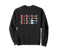 Math Puzzle Algèbre Equation Géométrie Résolution de Problèmes Solver Sweatshirt