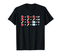 Math Puzzle Algèbre Equation Géométrie Résolution de Problèmes Solver T-Shirt