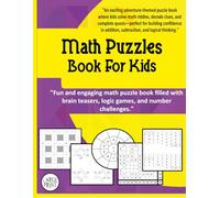 Math Puzzle Book for Kids: "The Great Math Challenge: Puzzles for Smart Kids"