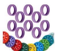 Math Spinner Covers, Travel Fidget Case, Sensory Toys Storage 5.2x1.5cm Professional Home Supplies Daily Hobby Kit Modern Nursery Accessory Unit Home Decor Interior Educational Gear Case