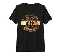 Math Squad - pour Enseignant ou étudiant en mathématiques T-Shirt Haut de Gamme