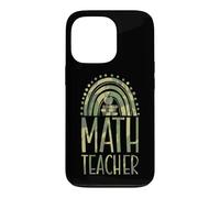 Math Teacher Bohemian Rainbow Saine Esthétique Coque pour iPhone 13 Pro