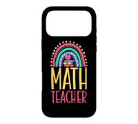 Math Teacher Bohemian Rainbow Saine Esthétique Coque pour iPhone 17 Pro Max