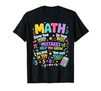 Math Teacher Classroom Learning Back to School T-Shirt