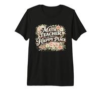 Math Teacher drôle d’école d’enseignement d’Enseignant T-Shirt Haut de Gamme