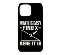 Math Teacher Geometry Find X Classroom Humour Coque pour iPhone 13 Pro Max