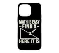 Math Teacher Geometry Find X Classroom Humour Coque pour iPhone 14 Pro Max
