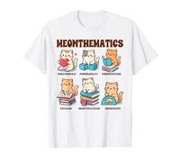 Math Teacher Math Lover Cat Mom Mathématiques Meowthematics T-Shirt