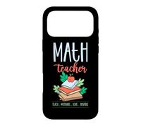 Math Teacher Teach Motivate Love Inspire School Devise Coque pour iPhone 17 Pro Max