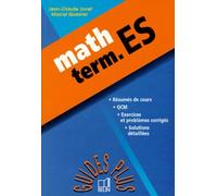Math, Term - Es
