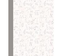Math Theme Composition Notebook College Ruled: 120 pages 7.5 x 9.25 in Math Symbols