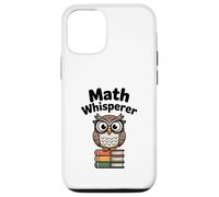 Math Whisperer Chouette pour Les Amateurs de mathématiques et Les Enseignants Coque pour iPhone 12/12 Pro