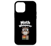 Math Whisperer Chouette pour Les Amateurs de mathématiques et Les Enseignants Coque pour iPhone 12 Mini