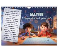 Mathe ist eigentlich doch ganz cool! (Wandkalender 2026 DIN A4 quer), CALVENDO Monatskalender: Ein Blick auf Rechnerisches Denken und wie man es zeitgemäß lernen kann