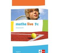 mathe live 9E. Ausgabe N: Arbeitsheft mit Lösungsheft Klasse 9 (mathe li (Relié)