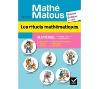 Valérie Barry-Soavi – Mathé-Matous: rituels mathématiques GS et ASH – 96 cartes A4+16 transparents