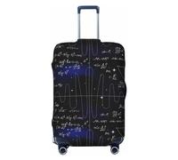 Mathematica Science Housses de protection élastiques pour bagages de voyage 45,7 à 81,3 cm, noir, XL