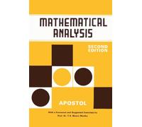 Mathematical Analysis: 2nd Ed *** Ref 0-201-002