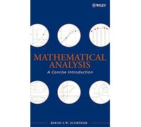 Mathematical Analysis: A Concise Introduction