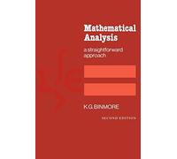 Analyse mathématique – Une approche directe