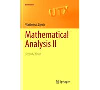 Mathematical Analysis II