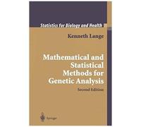 Mathematical And Statistical Methods For Genetic Analysis