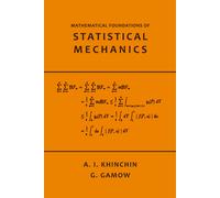 Mathematical Foundations Of Statistical Mechanics