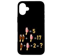 Mathematical Funny Riddle Puzzles Game Graphic Cool Designs Coque pour iPhone 16 Plus