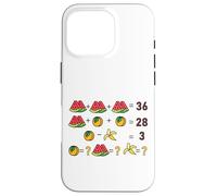 Mathematical Funny Riddle Puzzles Game Graphic Cool Designs Coque pour iPhone 16 Pro
