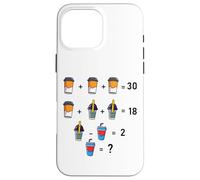 Mathematical Funny Riddle Puzzles Game Graphic Cool Designs Coque pour iPhone 16 Pro Max