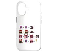 Mathematical Funny Riddle Puzzles Game Graphic Cool Designs Coque pour iPhone 17