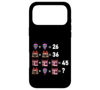 Mathematical Funny Riddle Puzzles Game Graphic Cool Designs Coque pour iPhone 17 Pro Max