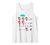 Mathematical Funny Riddle Puzzles Game Graphic Cool Designs Débardeur