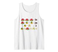 Mathematical Funny Riddle Puzzles Game Graphic Cool Designs Débardeur