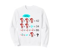 Mathematical Funny Riddle Puzzles Game Graphic Cool Designs Sweatshirt