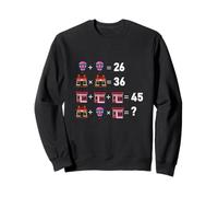 Mathematical Funny Riddle Puzzles Game Graphic Cool Designs Sweatshirt