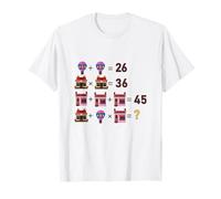 Mathematical Funny Riddle Puzzles Game Graphic Cool Designs T-Shirt