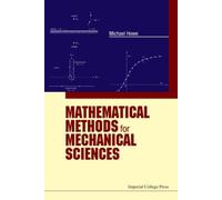 Mathematical Methods For Mechanical Sciences