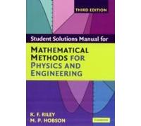 Mathematical Methods For Physics And Engineering Third Edition Paperback Set