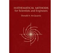 Mathematical Methods: For Scientists and Engineers