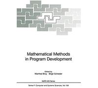 Mathematical Methods In Program Development