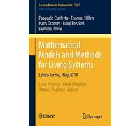 Mathematical Models And Methods For Living Systems